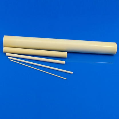 Al2O3 Full Flight Customized Screw Alumina Ceramic Threaded tubes