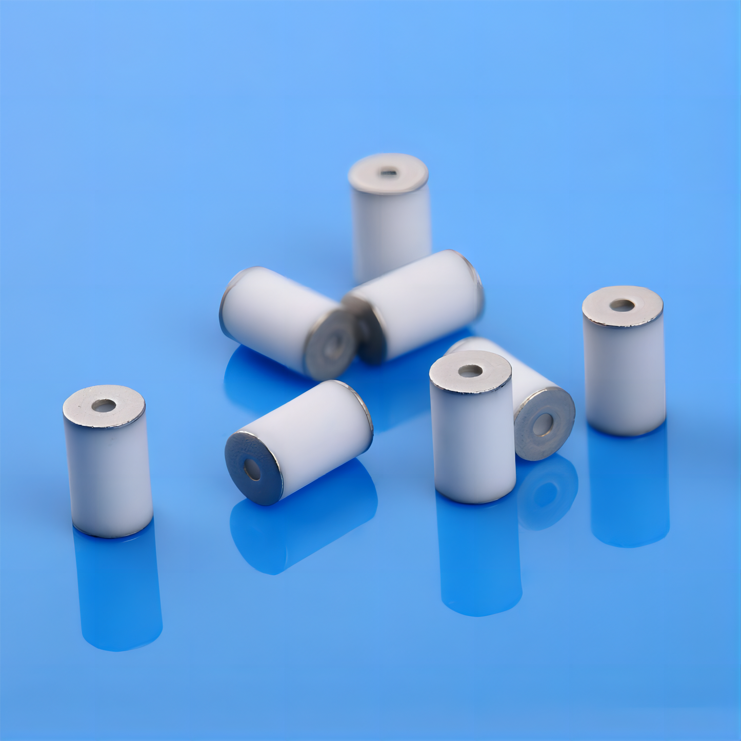 High Purity Customized Sizes Alumina Ceramic ShaftHigh Purity 95% Alumina Metallised Ceramics for X-ray Tube